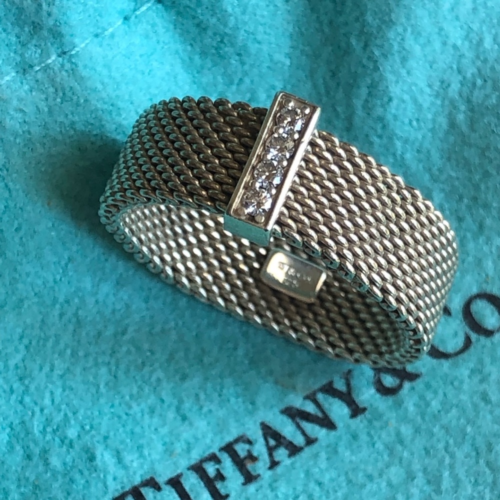 TIFFANY & Co. Somerset Mesh Ring